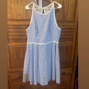 Lilly Pulitzer Crew Blue Tint Tori Dress